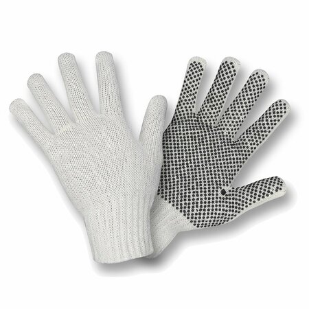 CORDOVA Machine Knit, PVC Dots, Economy Weight Gloves, S, 12PK 3801S